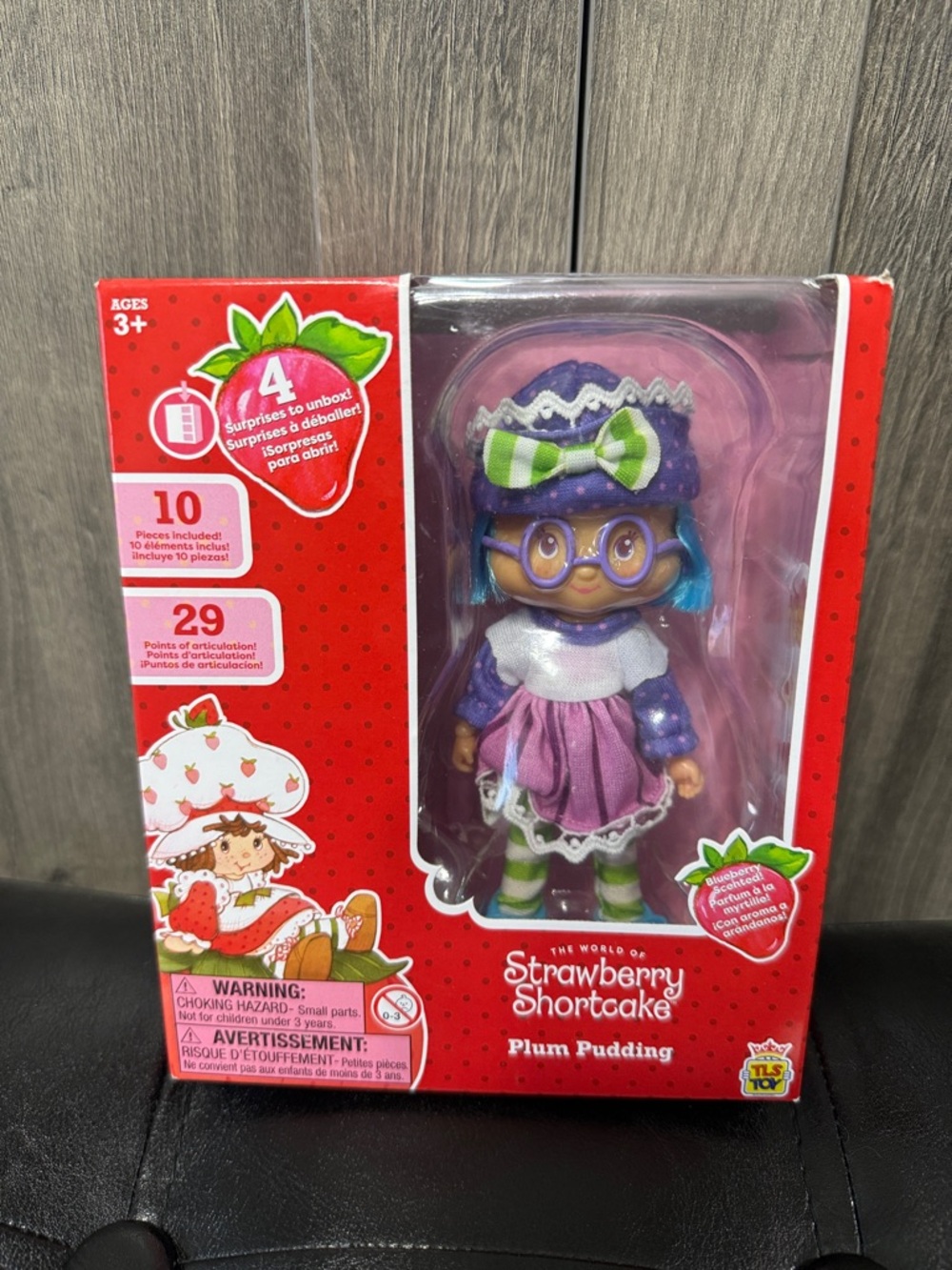 New The World Of Strawberry Shortcake Plum Pudding Doll In Original Box
